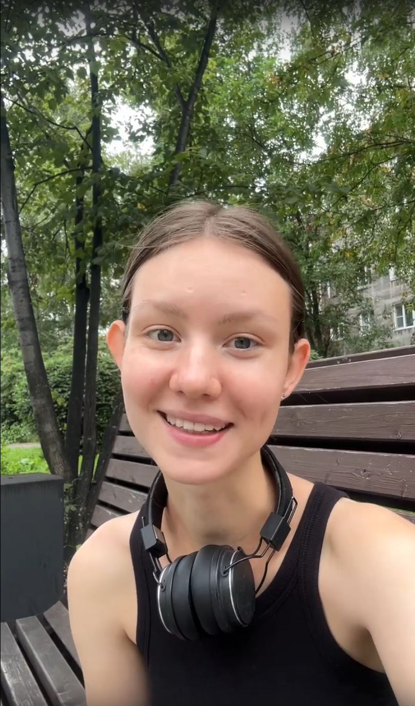 13. Оксана Чепурнова, первые 10 км