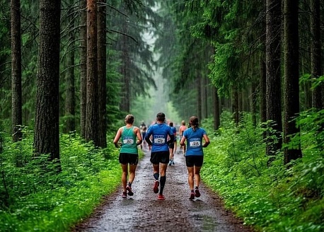 Забег Марафон 