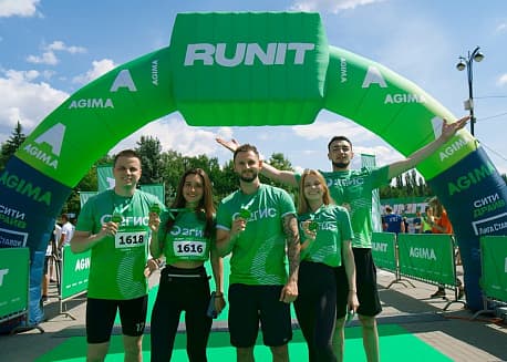 Забег RUN IT — фестиваль спорта и IT