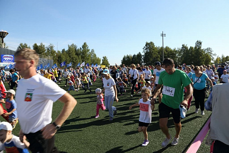 Забег Тарский полумарафон