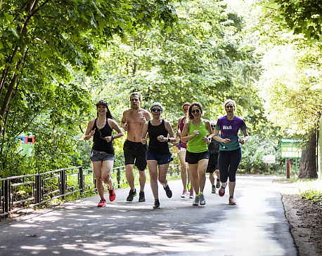 Забег parkrun Чертаново Покровский парк