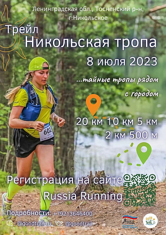 Забег Трейл Никольская тропа