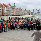 Час ходьбы и бега по набережной Брюгге, Йошкар-Ола