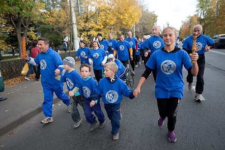 Забег Эстафета Холмогоры-Архангельск