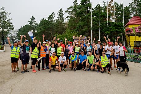 Забег parkrun Якутск